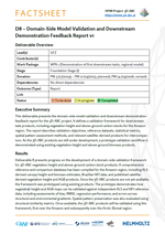 Deliverable 8 Factsheet