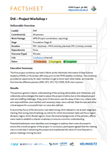 Deliverable 16 Factsheet